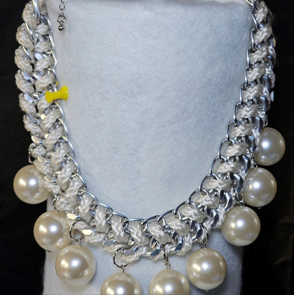 vintage unique runway statement piece choker